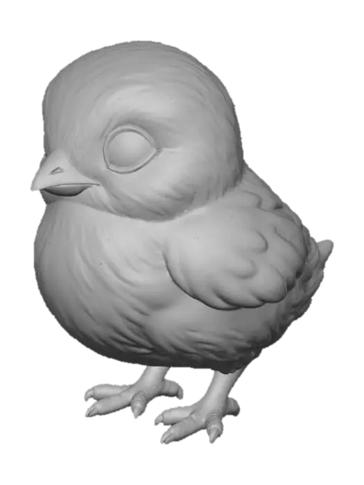 3D model for Charming Chick