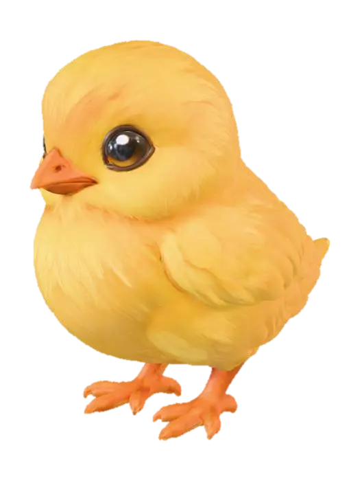 3D model for Charming Chick