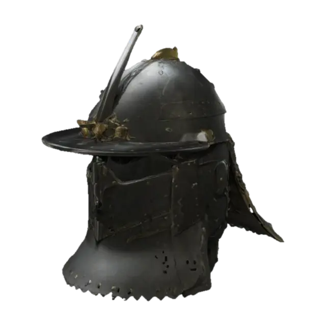 Hussar Helmet - Elite 3D model, vytvořený pomocí AI