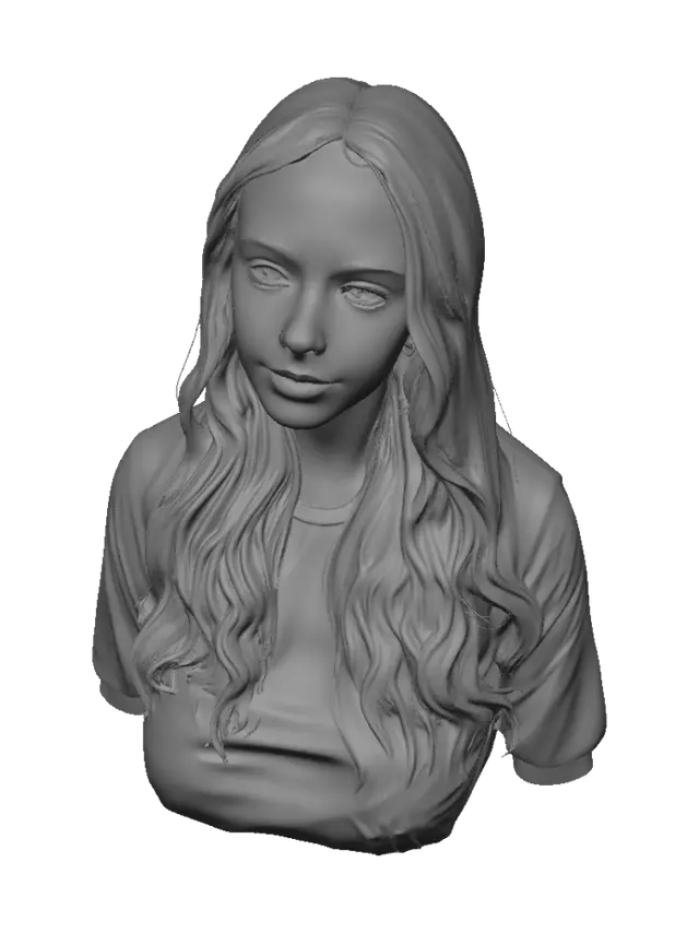 3D model for Quiet Portrait