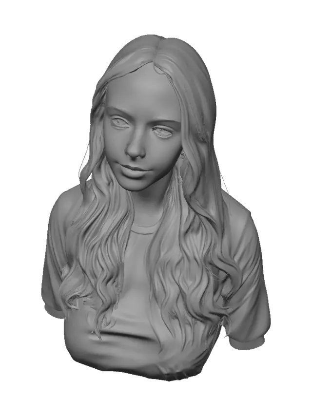 3D model for Quiet Portrait