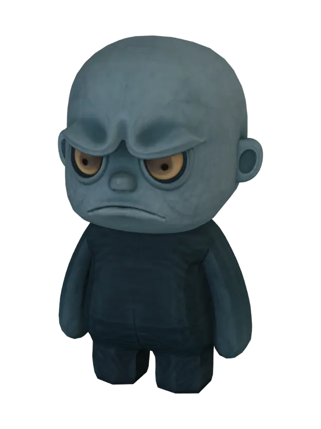 disapointment - Emotional 3D model, vytvořený pomocí AI
