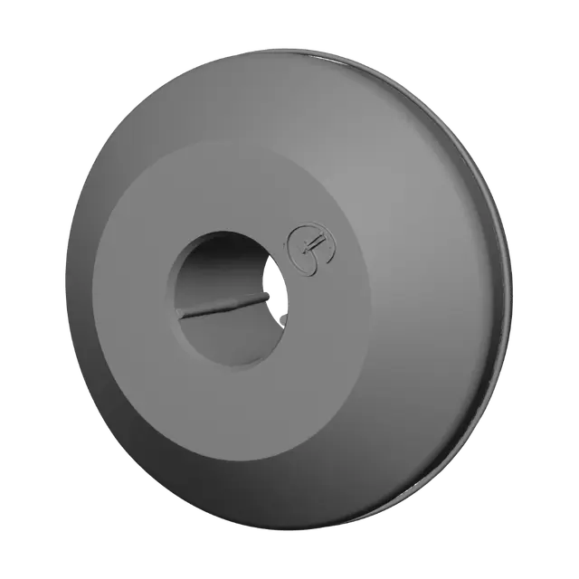 3D model for Solid rubber wheel