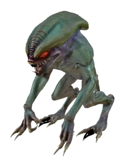 3D model for alien monster zyklop