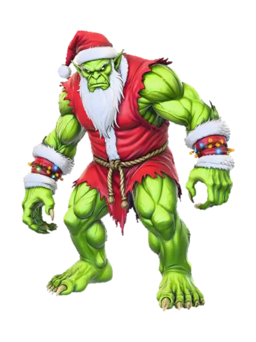 3D model for Santa Troll in the Forest