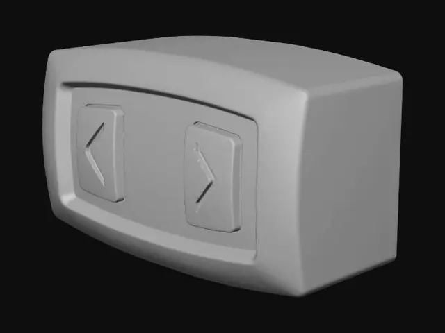 3D model for Left and Right Arrow Buttons