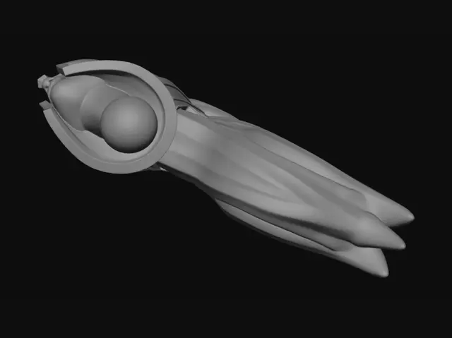 3D model for Silvermane Stallion