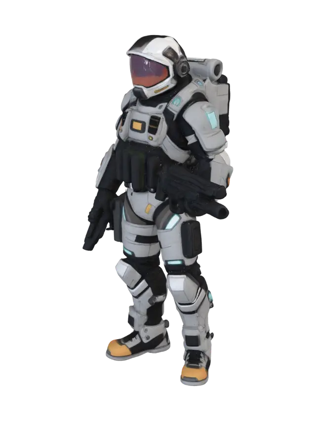 3D model for Astroneer for a shooting game