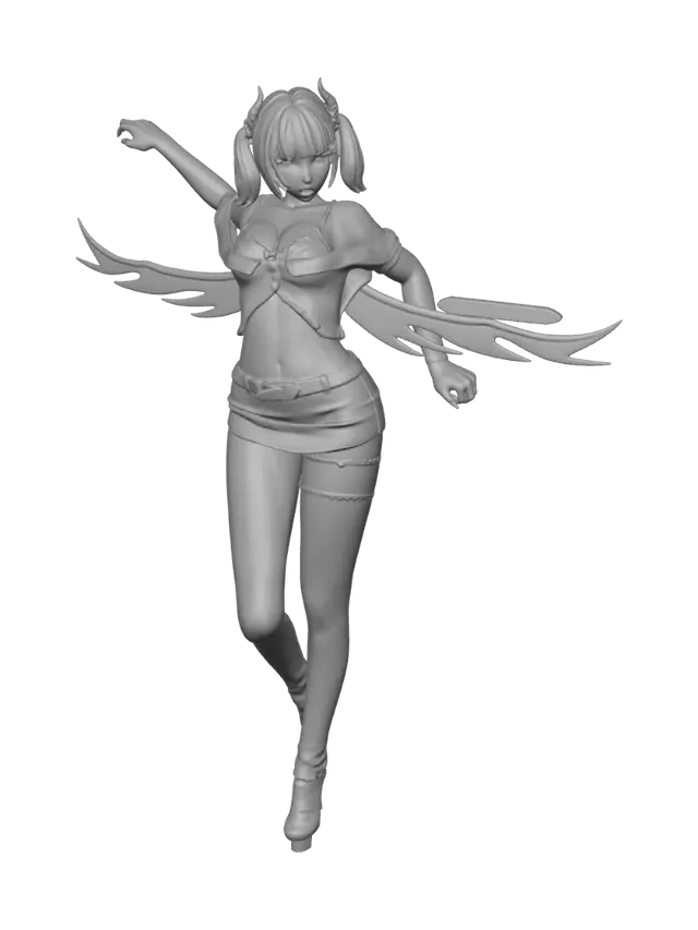 3D model for Violet Winged Enchantress