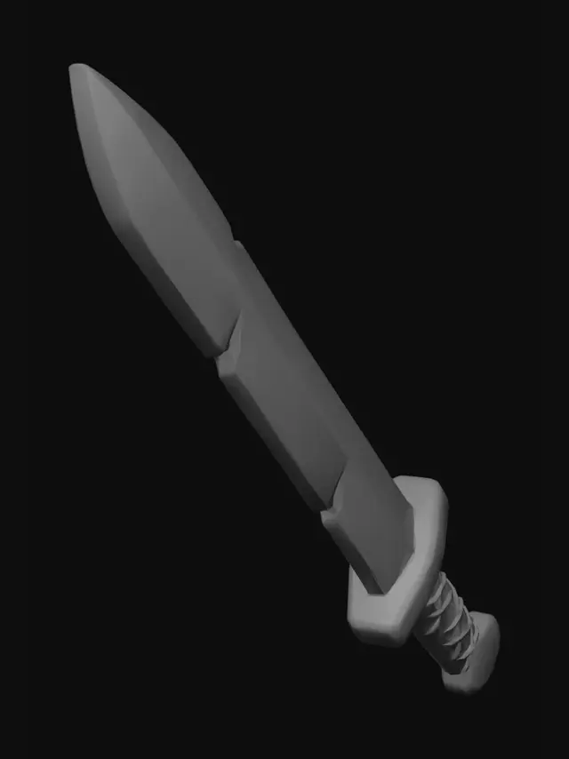 3D model for The Greyblade