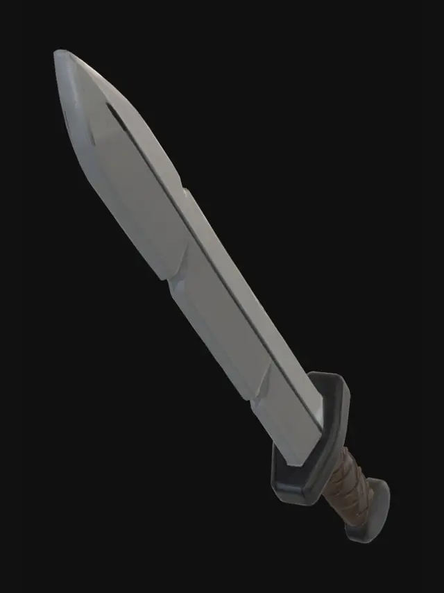 3D model for The Greyblade