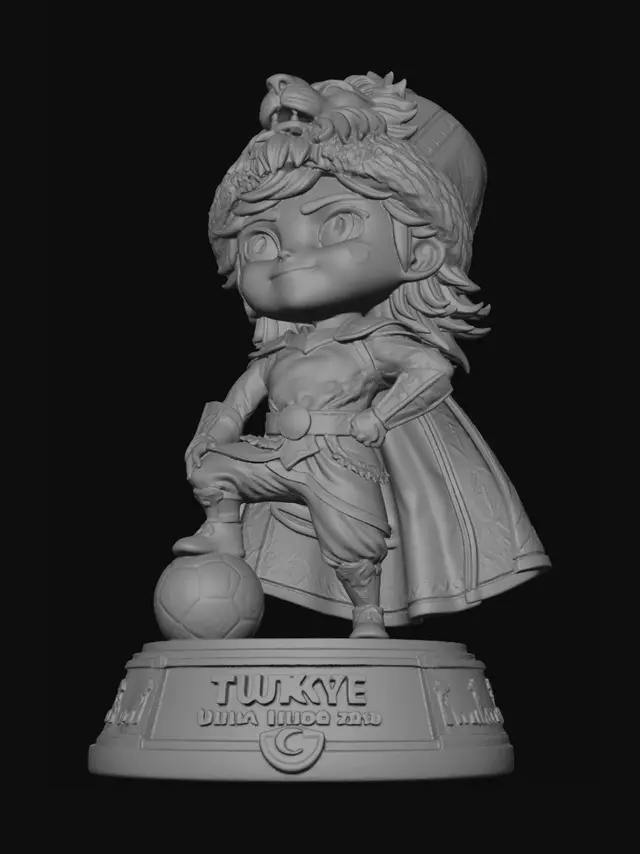 3D model for Lion of Türkiye 2026