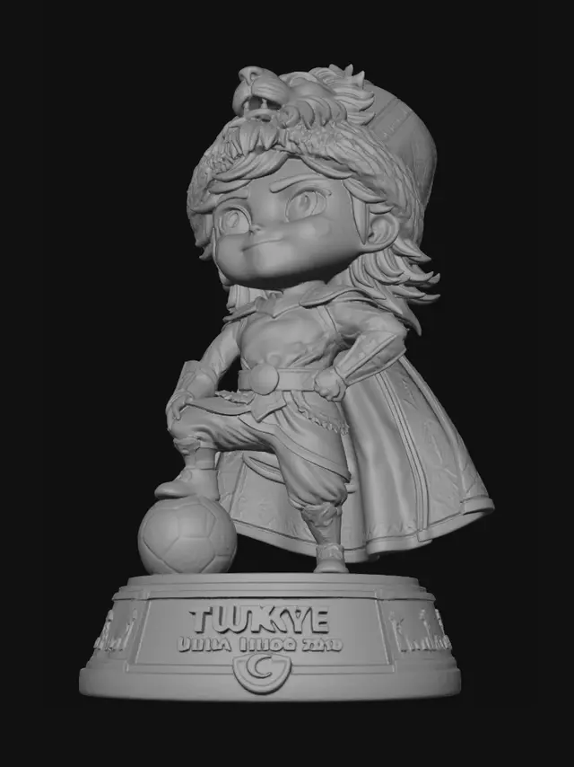 3D model for Lion of Türkiye 2026