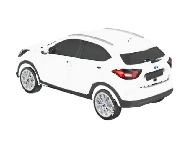 Ford ka plus active from 2019 The White One. The wheels should be able to turn. Ready… 3D-model, gegenereerd door AI