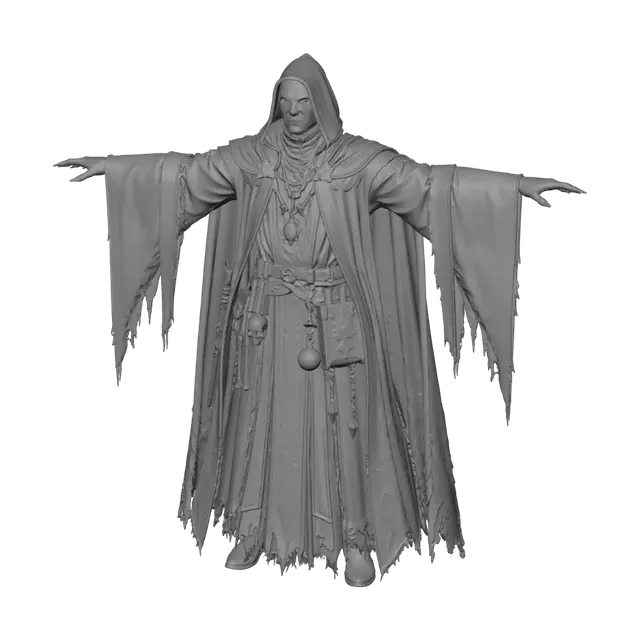 3D model for The Veiled Lich