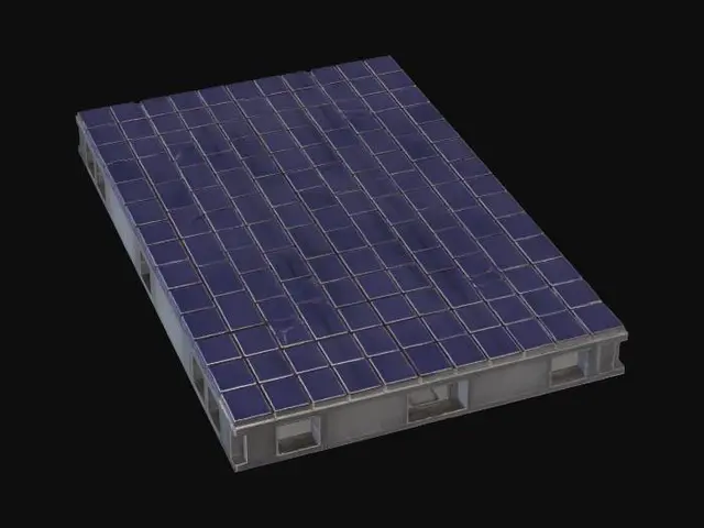 3D model for Blue Brick Path at Sunset