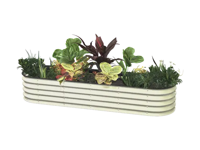 3D model for Flowerbed
