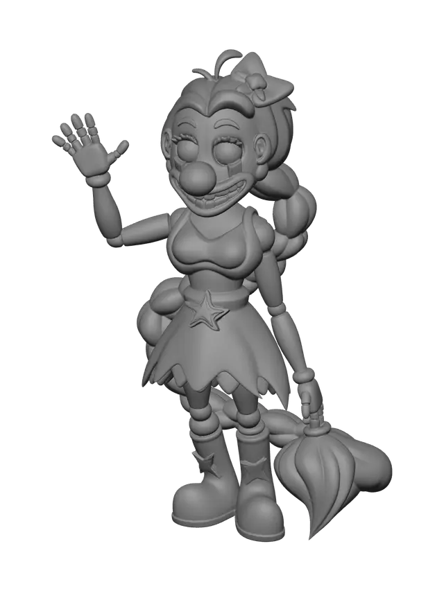 3D model for Fantasy Lily Love Braids Poppy Playtime