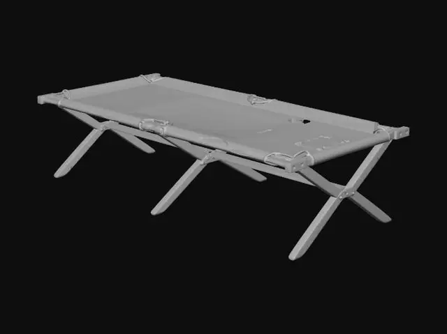 3D model for army_cot1