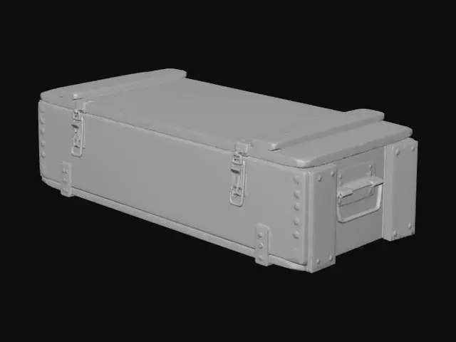 3D model for US Military Property M4 Carbine Crate