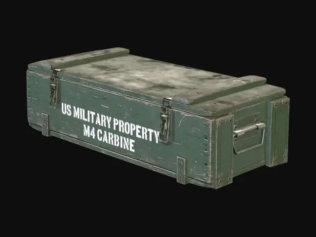 3D model for US Military Property M4 Carbine Crate