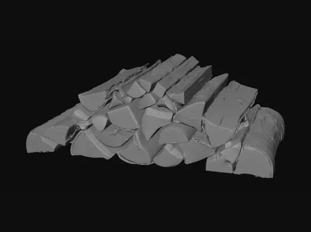 3D model for Firewood Stack