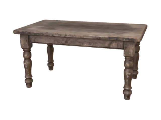 3D model for Weathered Wooden Coffee Table