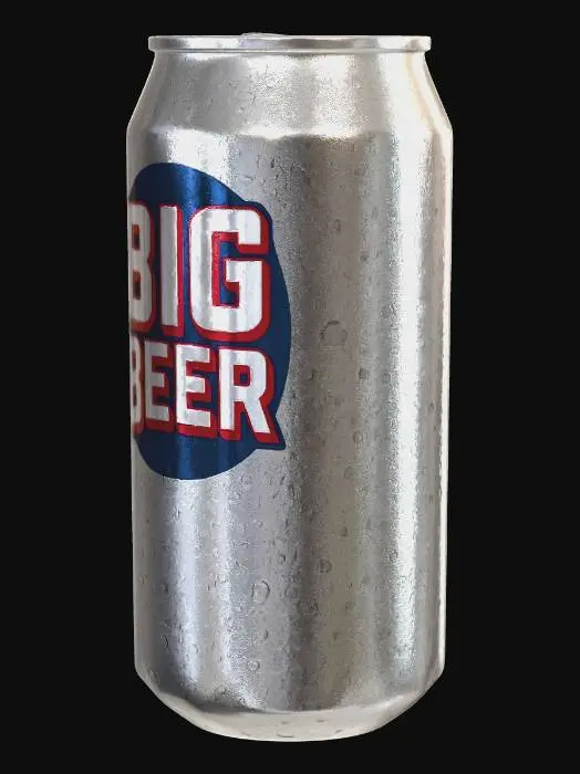 3D model for beer_can