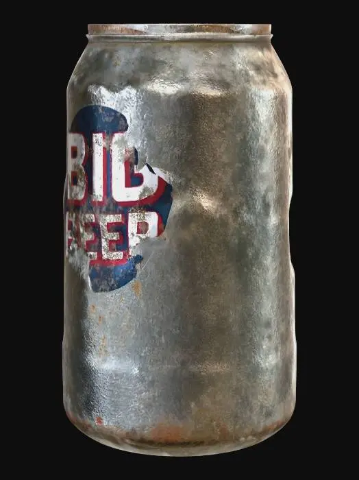 3D model for old beer can