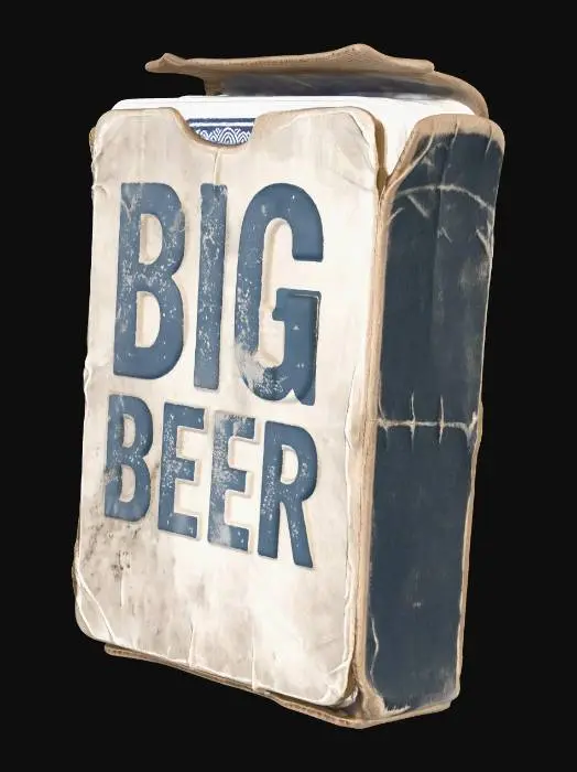 3D model for Big Beer Box