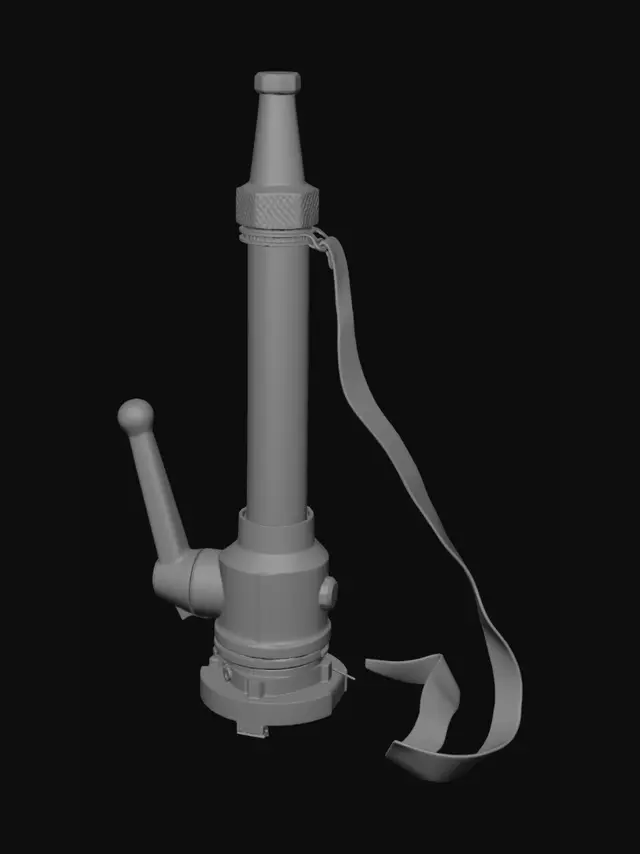 3D model for Portable Metal Siphon Pump