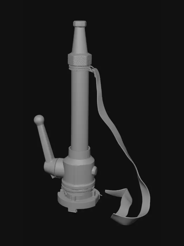 3D model for Portable Metal Siphon Pump