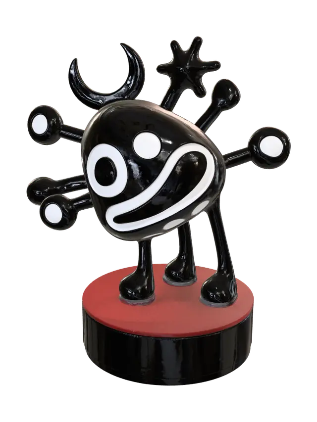 3D model for Cartoon Reindeer Display