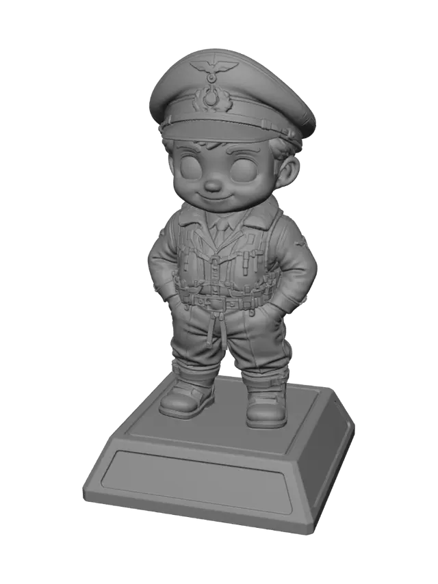 3D model for Little Luftwaffe Pilot