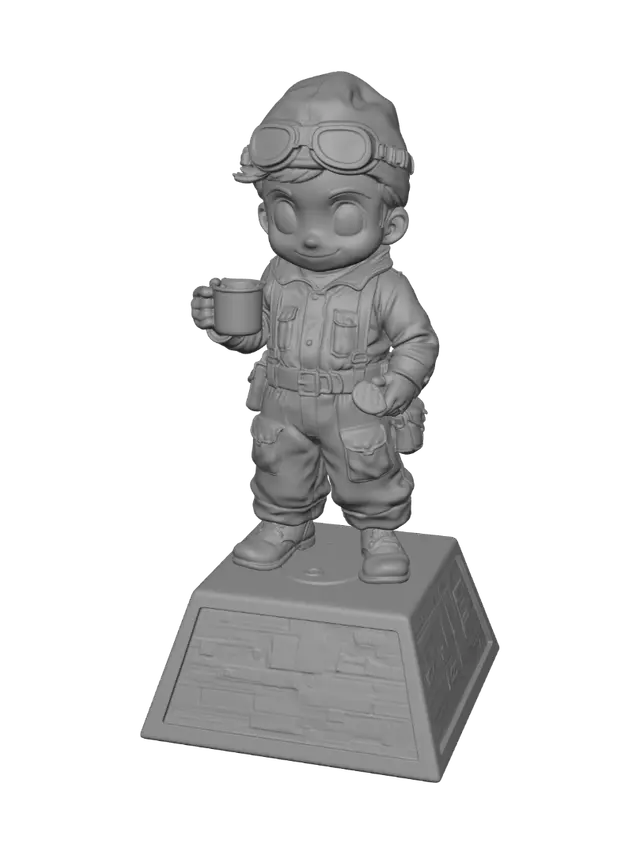 3D model for Junior Tank Crew