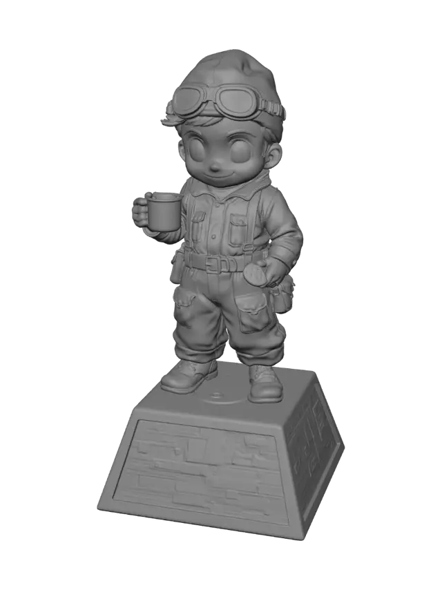3D model for Junior Tank Crew