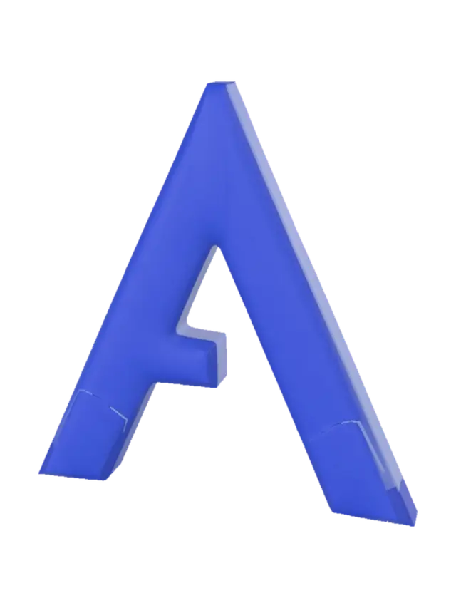 3D model for Blue A