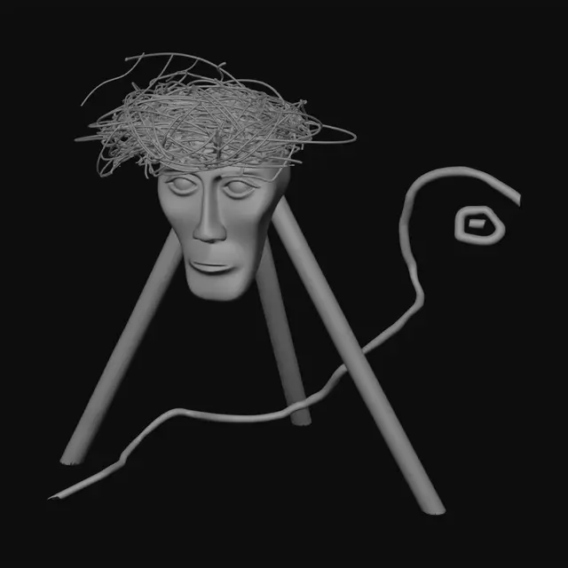 3D model for The Tripod Head