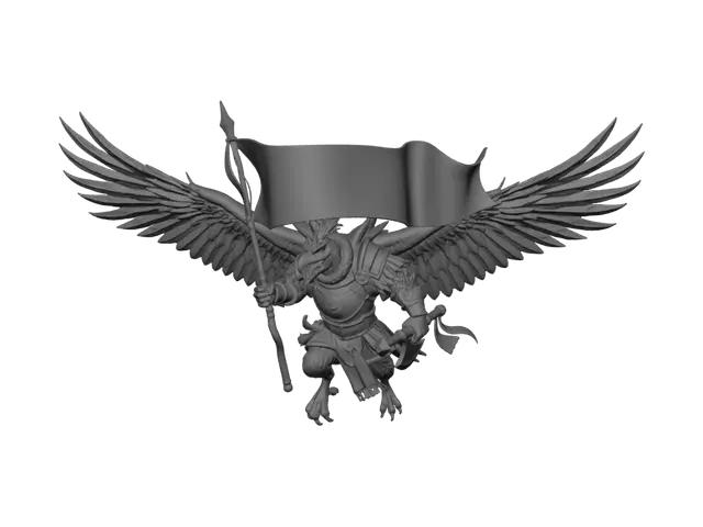 3D model for Condor Warrior of Ecuador