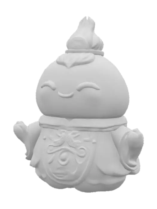 3D model for Charming Spirit, dumpling #AroundTheWorld#