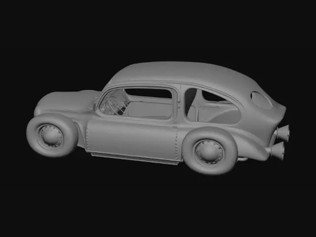 3D model for Emerald Rat Rod