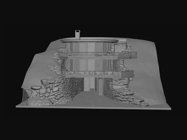 3D model for Hillside Circle House