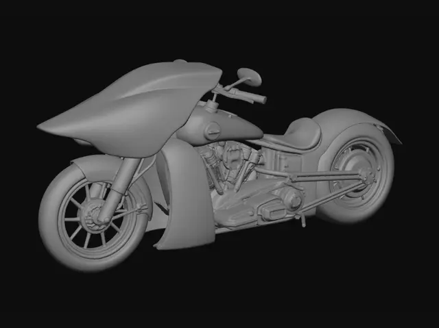 3D model for Neon Night Rider