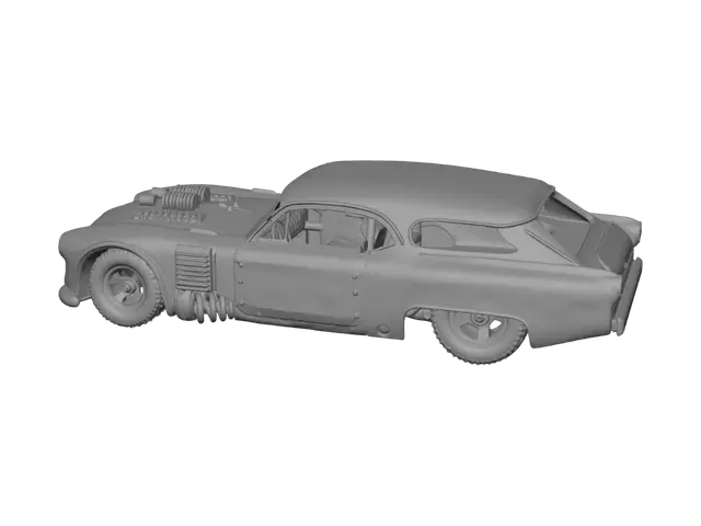 3D model for Steampunk Rat Rod