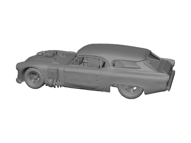 3D model for Steampunk Rat Rod