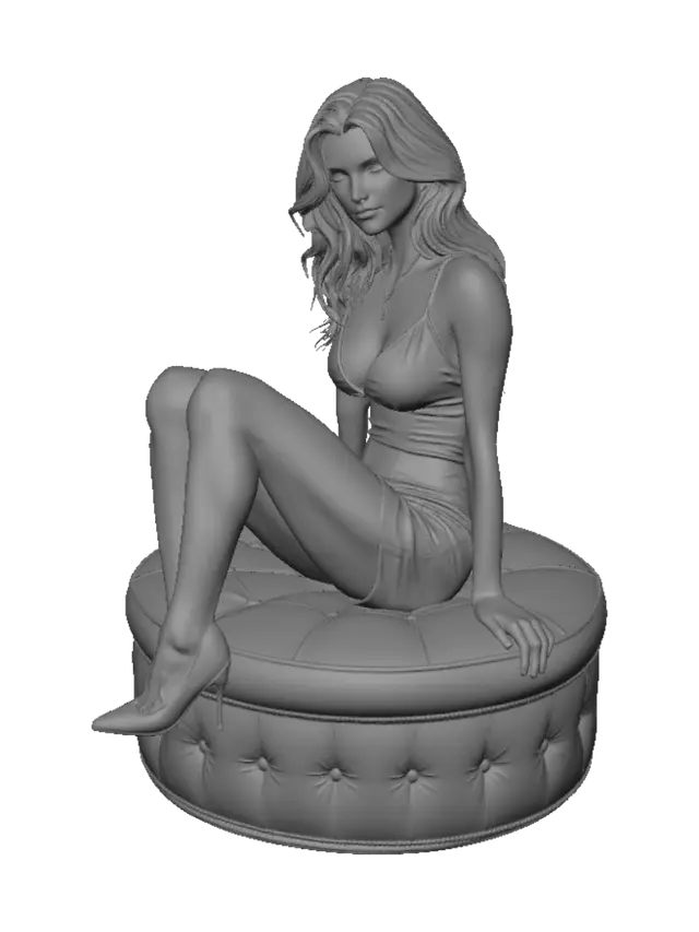 3D model for Crimson Elegance