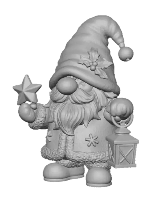 3D model for Christmas Guardian Gnome, #Christmas2025#