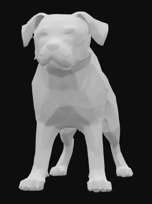 3D model for Geometric Prismatic Dog