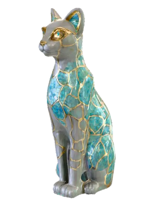 3D model for Mystic Mosaic Cat