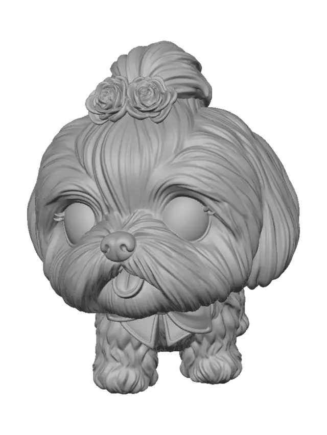 3D model for Rosie with Roses